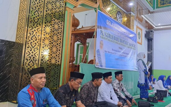 Pengukuhan BKMT Kec. Mamuju 2025-2030 dirangkaiakan dengan Maulid Nabi Muhammad SAW di Masjid Al-Muhajirin