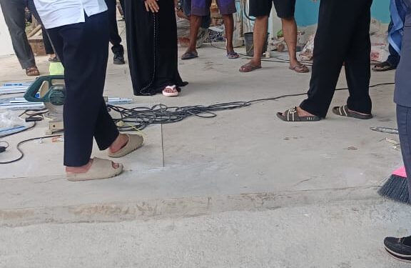 Monitoring Pembangunan Puskesmas Di Desa Karampuang