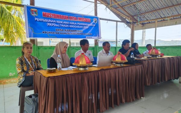Musdes Penyusunan Rencana Kerja Pemerintah Desa (RKPDes) Tahun Anggaran 2026 di Desa Karampuang