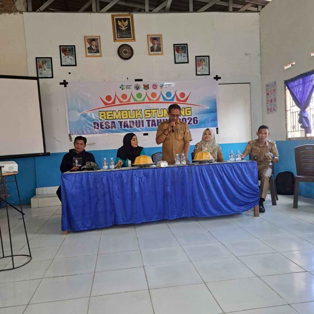 Desa Tadui Gelar Rembuk Stunting untuk Percepatan Pencegahan dan Penurunan Stunting Tahun 2026