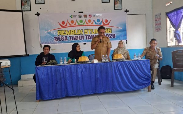 Desa Tadui Gelar Rembuk Stunting untuk Percepatan Pencegahan dan Penurunan Stunting Tahun 2026