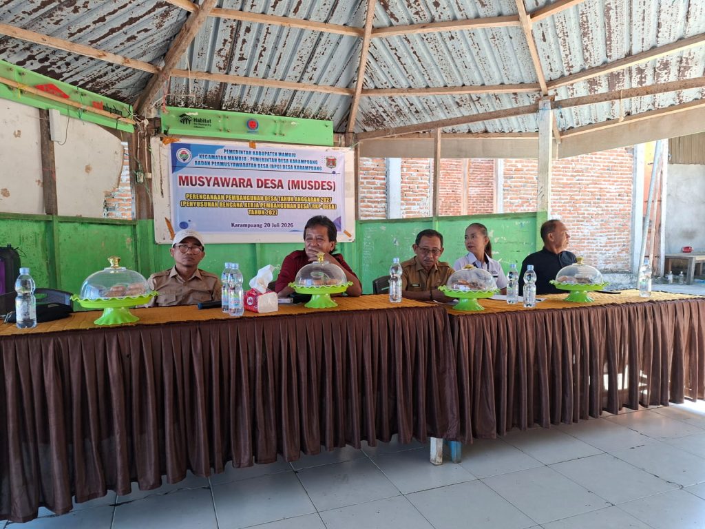 Musdes Perencanaan Pembangunan Tahun Anggaran 2027 Digelar di Desa Karampuang