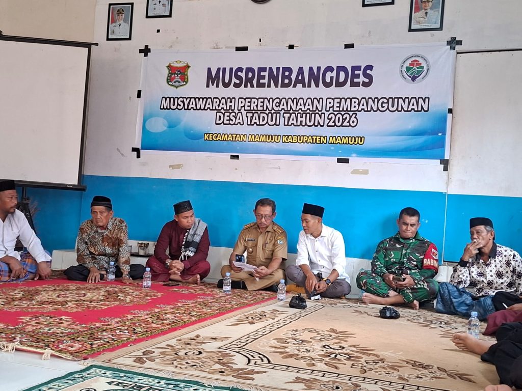 Musdes di Tadui, dirangkaikan dengan acara maulid