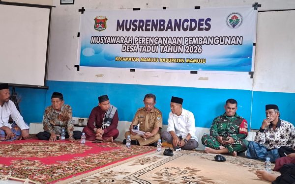 Musdes di Tadui, dirangkaikan dengan acara maulid